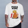 Pizza King Pizza Lovers T-Shirt Geschenke für Ihn