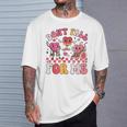 Therapy Team Physical Therapy Ot Valentine Fall Prevention T-Shirt Gifts for Him