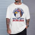 Redneck 4th Of July American Flag USA Eagle Mullet T-Shirt Gifts for Him