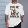 Rentner Anglerspruch For 60Th Birthday Angler Silver T-Shirt Geschenke für Ihn