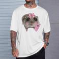 Sad Hamster Meme Drink Bottle Gray T-Shirt Geschenke für Ihn