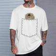 Sea Otter Pocket Animal T-Shirt Geschenke für Ihn