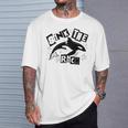 Sink The Rich Gladys Orca Revolutionary Orca Whale Atrás Camiseta unisex Regalos para él