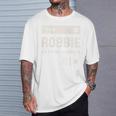 Team Robbie Lifetime Member Name Robbie T-Shirt Geschenke für Ihn