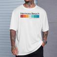 Vintage Hermosa Beach California Retro T-Shirt Cadeaux pour lui
