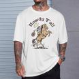Vintage Howdy Y'All Rodeo Western Country Southern Cowgirl T-Shirt Gifts for Him