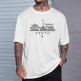 Vintage Kyoto Japónacaciones Japón Lover Camiseta unisex Regalos para él