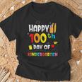 100 Days Of Kindergarten Happy 100Th Day Of School Teachers T-Shirt Gifts for Old Men