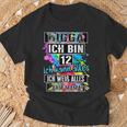 12Th Birthday Girl Boy Digga I Am 12 Years T-Shirt Geschenke für alte Männer