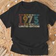 1975Intage Birthday Retrointage T-Shirt Geschenke für alte Männer