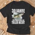 30 Jahre Und Noch Ein Toller Hecht Angler Birthday T-Shirt Geschenke für alte Männer