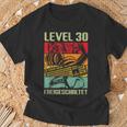 30Th Birthday Man Decorative Gamer Gamer Gamer For 30 Years Man T-Shirt Geschenke für alte Männer