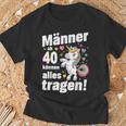 40 Geburtstag Mann Männer Ab 40 Sprüche 40 Geb Deko T-Shirt Geschenke für alte Männer