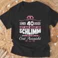 40Th Birthday Woman 40Th Birthday Women'sintage 1985 Women's T-Shirt Geschenke für alte Männer