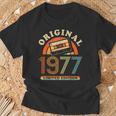 48Th Birthday Original Womenintage 1977 T-Shirt Geschenke für alte Männer