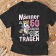 From 50 Can Wear Everything 50Th Birthday Slogan Humour T-Shirt Geschenke für alte Männer