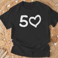 50Th Birthday Golden Weddingintage 1971 T-Shirt Geschenke für alte Männer