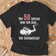 50Th Birthday Man Decoration 50Th Birthday Woman S T-Shirt Geschenke für alte Männer