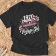 55 Años Intage 1970 Cumpleaños 55 Retro 1970 Camiseta unisex Regalos para ancianos