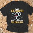 60Th Birthday Man Woman 60 Years 1964 Decorative T-Shirt Geschenke für alte Männer