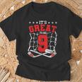 9Th Birthday Hockey Lovers It's Great To Be 9 Years Old T-Shirt Gifts for Old Men