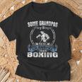 Algunos Abuelos Jugar Bingo Real Grandpas Jugar Boxeo Camiseta unisex Regalos para ancianos
