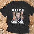 Alice Weidel Fan Merch T-Shirt Geschenke für alte Männer