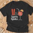 Après Spritz X Aperölchen Spritz & Skiing Skier Ski T-Shirt Geschenke für alte Männer