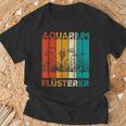 Aquarian Aquaristik Aquarium Whispererintage Retro T-Shirt Geschenke für alte Männer