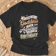 Aquarius Birthday Aquarius Goddess Queen Its My Birthday T-Shirt Gifts for Old Men