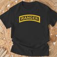 Army Ranger Ranger Tab Us Army Ranger School T-Shirt Geschenke für alte Männer