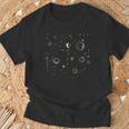 Astronomie Sterne Sonne Mond Planeten Astronaut Kosmonauten Geschenk T-Shirt Geschenke für alte Männer