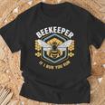 Beekeeper Gifts, If I Run You Run Shirts