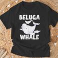 Beluga Whale Ocean Animal Lover Sea Animal Mammal Beluga T-Shirt Geschenke für alte Männer