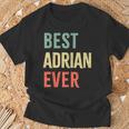 Best Adrian Ever First Name T-Shirt Geschenke für alte Männer