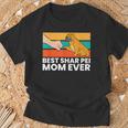 Best Shar Pei Mother Of All Times Shar Pei Dogs Mama T-Shirt Geschenke für alte Männer