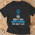 Best Trainer Der Welt Trainer Coach T-Shirt Geschenke für alte Männer