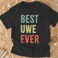 Best Uwe Ever First Name T-Shirt Geschenke für alte Männer