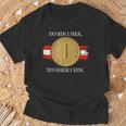 Do Bin I Her Austria Schilling Austrian Flag T-Shirt Geschenke für alte Männer