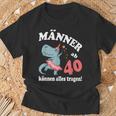 Birthday Saying From 40 Can Wear Everything T-Shirt Geschenke für alte Männer