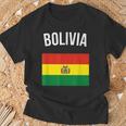 Bolivia Bolivian Flag Acation Travel Souvenir T-Shirt Geschenke für alte Männer