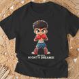 Boxeo Para Niños Tiny Fists Mighty Dreams Sin Mangas Camiseta unisex Regalos para ancianos