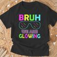 Bruh We Are Glowing Colorful Tie Dye Team For Women T-Shirt Gifts for Old Men