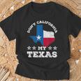 Californie Texas Dictons Patriotique Fierté Texan T-Shirt Cadeaux pour les vieillards