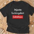 Calme C'est Juste Un T-Shirt Cadeaux pour les vieillards
