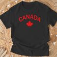 Canada Canada Flag Maple Leaf Canadian Proud Canadian T-Shirt Geschenke für alte Männer