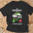 My Caravan Call An Camper Motorhome Camping Bus T-Shirt Geschenke für alte Männer