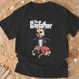 The Catfather Cat Fan Kitten Lover Camiseta unisex Regalos para ancianos