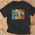 Cerda Lechón Retrointage Para Los Amantes De Los Cerdos Camiseta unisex Regalos para ancianos
