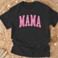 Checkered Pink Mama Mommy Happy Mother's Day Best Mom Ever T-Shirt Gifts for Old Men